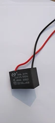 CBB61 SH 2.5uF 450VAC Motor Running Fan Capacitor Black