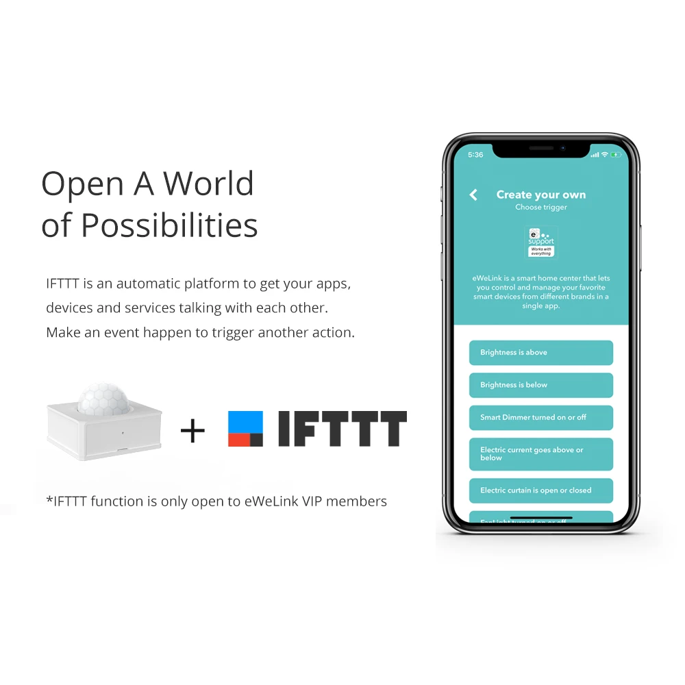 مستشعر حركة SONOFF PIR3-RF 433 ميجا هرتز يعمل مع جسر RF مشهد ذكي ثنائي الوضع تبديل إشعار إنذار عبر eWeLink IFTTT