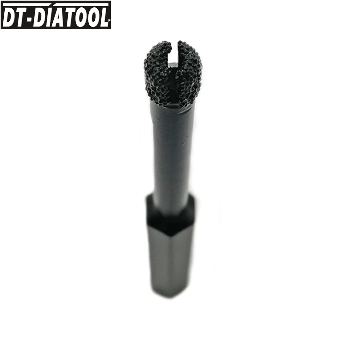 DT-DIATOOL 4pcs เส้นผ่านศูนย์กลาง 6mm Shank เพชรสูญญากาศเปียกเจาะ Bits หินแกรนิตหินอ่อนเซรามิค/กระเบื้องรู