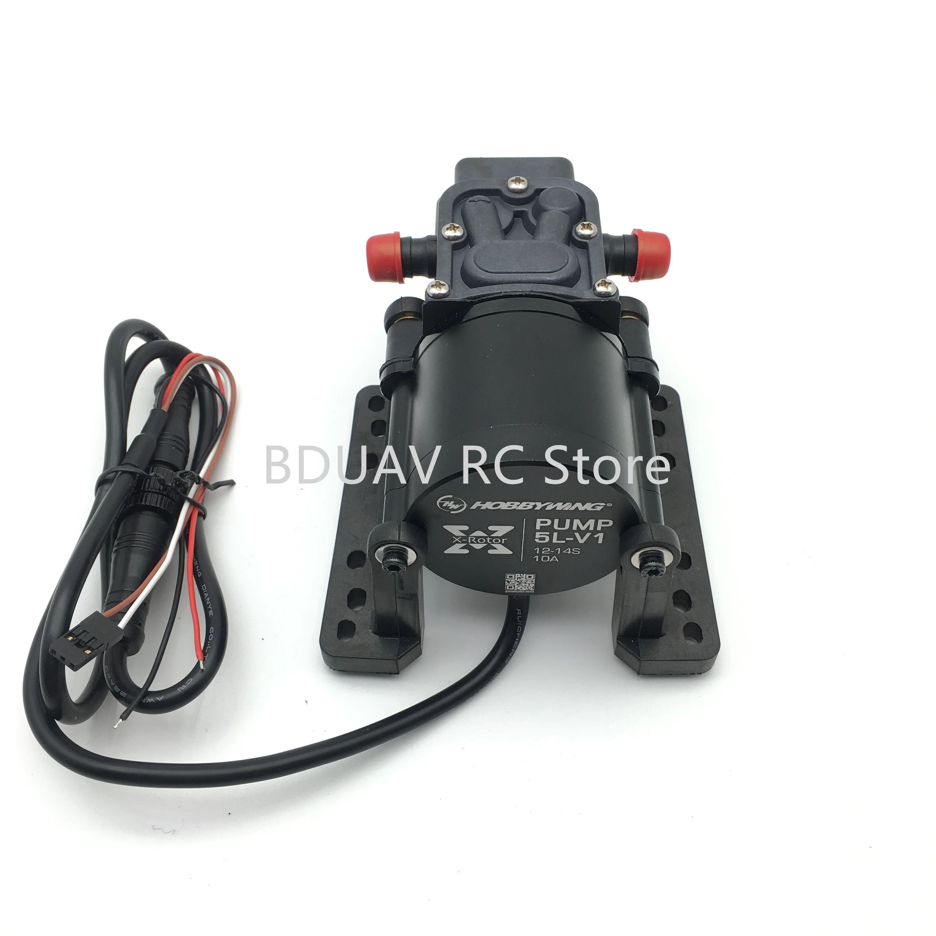 Hobbywing Combo Pompa 5L Brushless Pompa Air 10A 12S 14S V1 Sprayer Pompa Diafragma untuk Tanaman Pertanian UAV drone