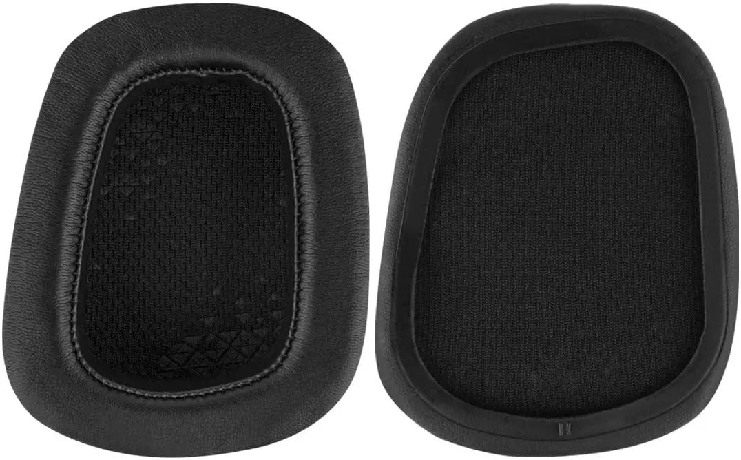 Quickfitプロテインレザー交換用イヤーパッドlogítech G633、G933ヘッドフォンイヤーパッド、ヘッドセット耳クッション修理部品