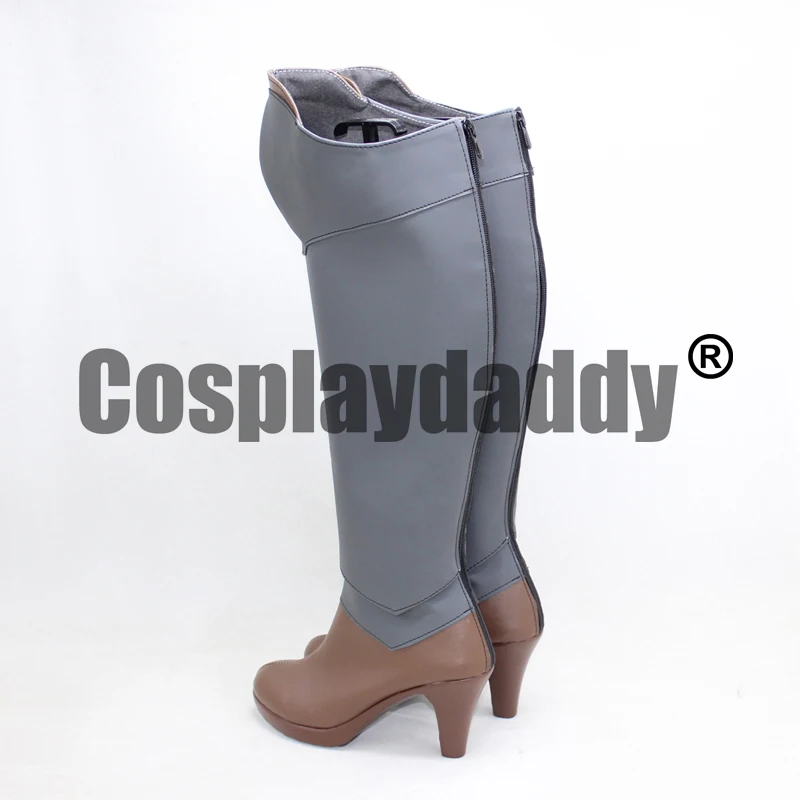 악마를 소환하지 않는 방법 이세카 마오우를 쇼칸 쇼호 도레이 마주투 렘 갈류우 애니메이션 코스프레 신발 하이힐 부츠 X002