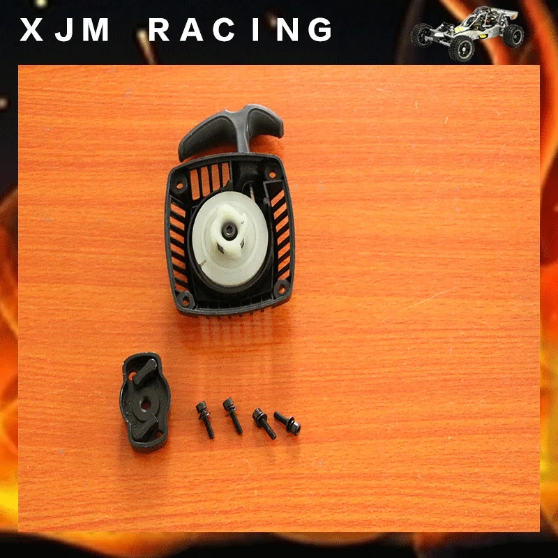 Easy start Pull starter fit 23-36cc zenoah cy rovan engine for 1/5 hpi rovan km baja losi rc car parts