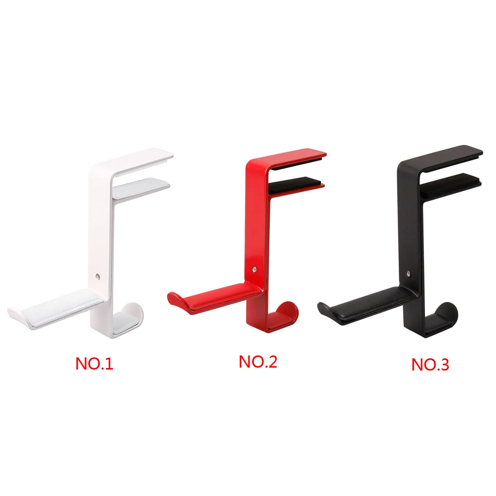 العالمي سماعة حامل الاكريليك سماعة شماعات الألعاب سماعة حامل عرض قوس رف حامل صنارة الصيد الجدول المشبك كليب الوسادة