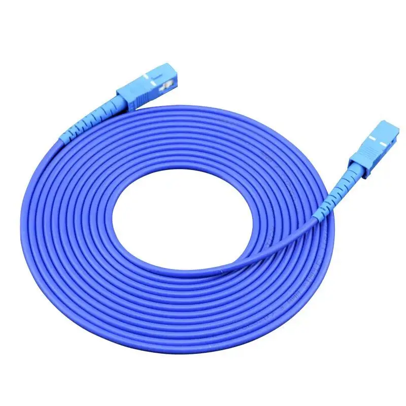 SC/UPC-SC/UPC 5PCS Armoured SM Fiber Optic Patch Cord Jumper 3.0mm Fibra Optica FTTH Single Mode