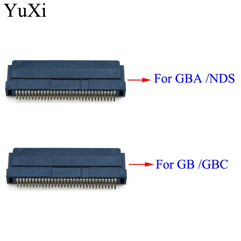 YuXi For Nintendo DS NDSL GBA NDS 32pin Game Cartridge / Card Reader Slot Repair Part For GB /GBC console