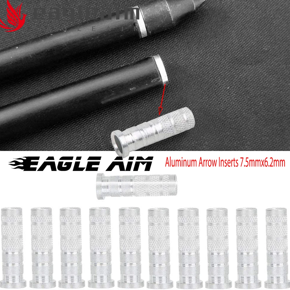 Archery Shooting Aluminum Arrow Inserts 0.244