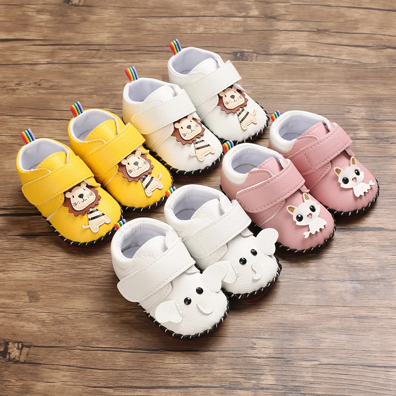 Newborn Boys and girls baby cute non-slip soft rubber sole sports shoes First Walkers baby toddler shoes