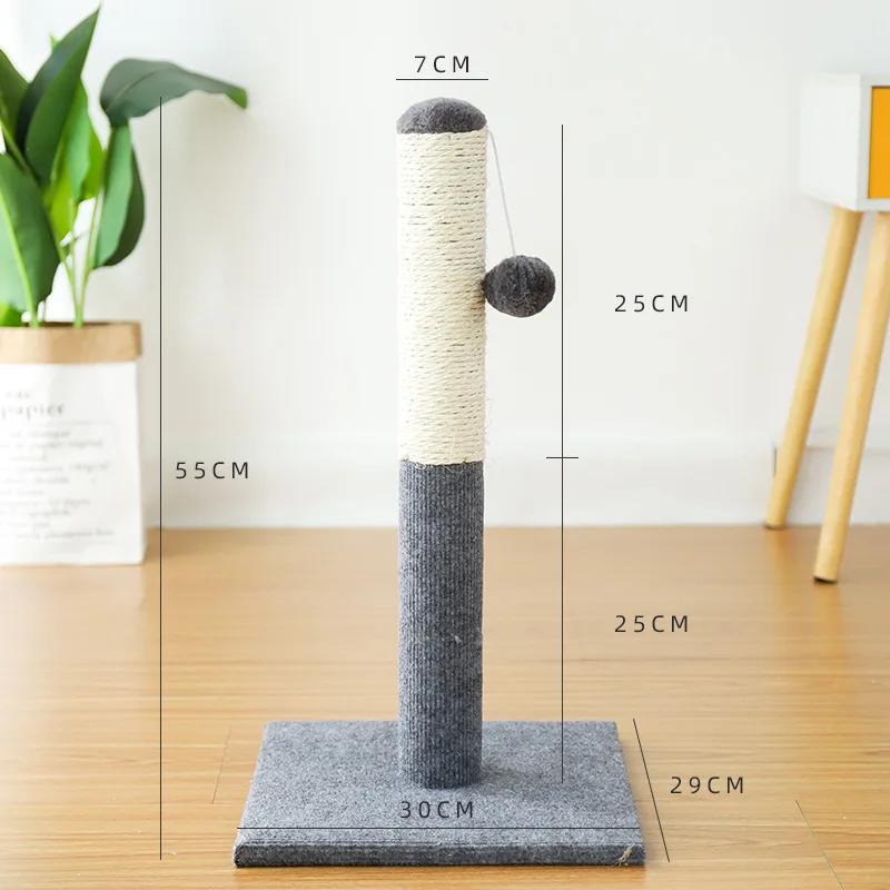 Cat Scratching Posts Sisal Cat Tree Kitten Claw Grinding Toys Cat Furniture Saviour Sisal Scratching Pads Board Pet Jumping Toy