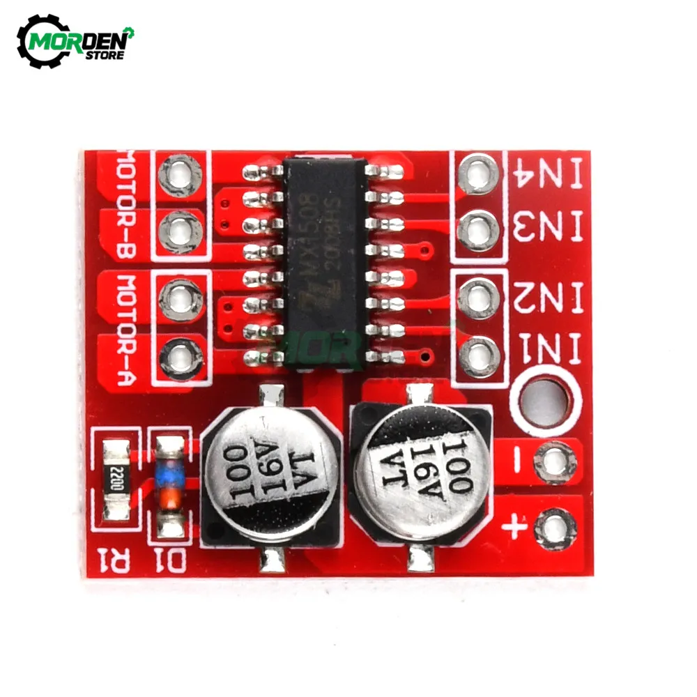 L298N Driver Board Module Stepper Motor Smart Car  Breadboard Peltier High Power DC Motor Driver for arduino Dropship