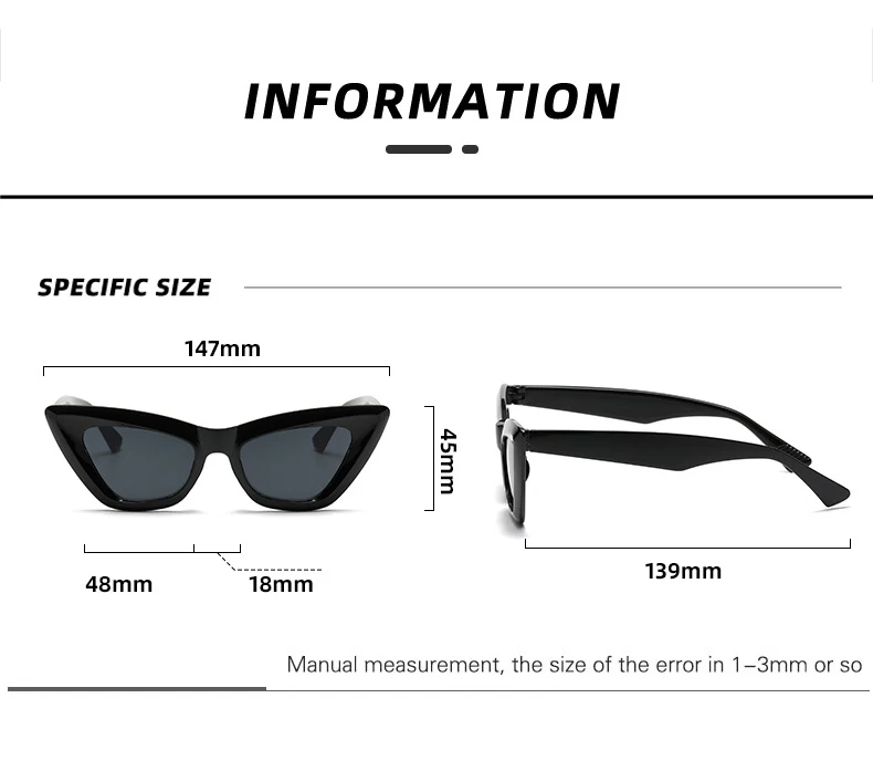 OEC CPO Retro Cat-Eye-Sonnenbrille für Damen, modisch, bunt, grün, Sonnenbrille, Vintage-Sonnenbrille, Brillen, Oculos Lunette De Soleil – Detail 4