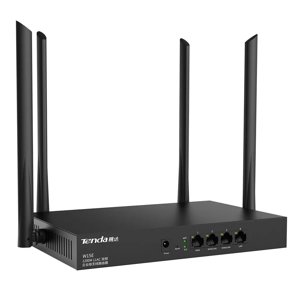 Imagem -02 - Empresa Roteador Wi-fi sem Fio Qualcomm High Chipconjunto Tenda 5g 2.4g Repetidor 5ghz Novo W15e