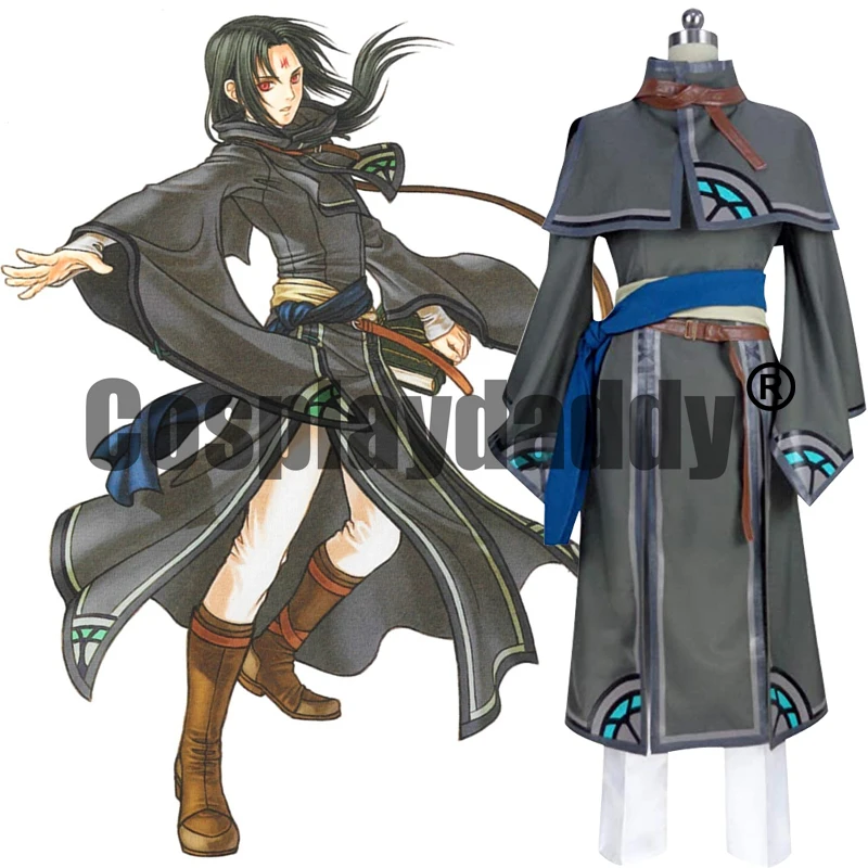 

Fire Emblem: Radiant Dawn Wind Sage Soren Senerio Outfit Cosplay Costume S002