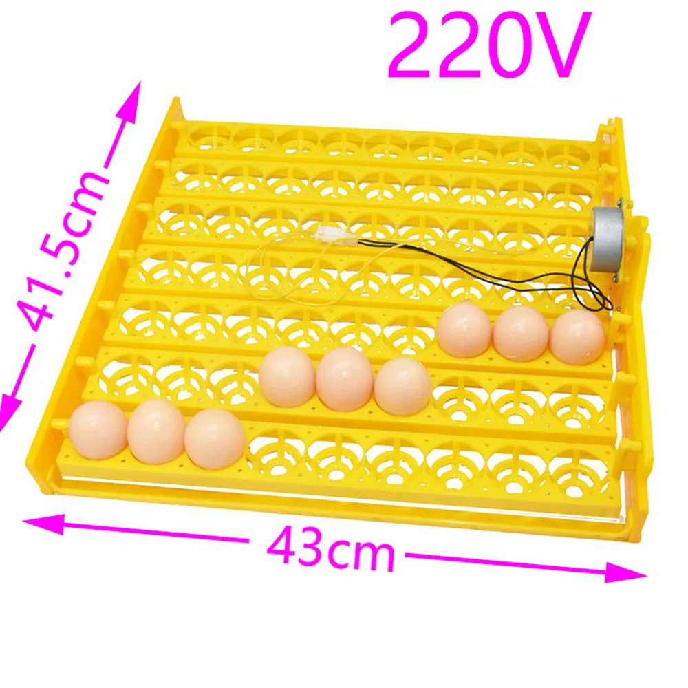 New 63 Eggs Incubator Turn Tray Poultry Incubation Equipment Chickens Ducks And Other Poultry Incubator Automatically Turn Eggs