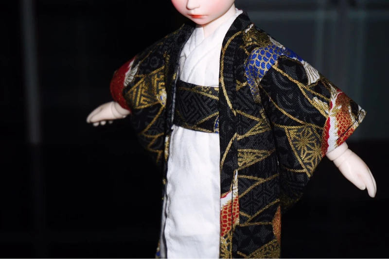 OB11 blyth 1/6 1/8 1/4 1/3 BJD Clothes Accessories Ancient Costume Japanese Kimono Yukata for BJD/SD ID72 Strong Uncle Doll 0439