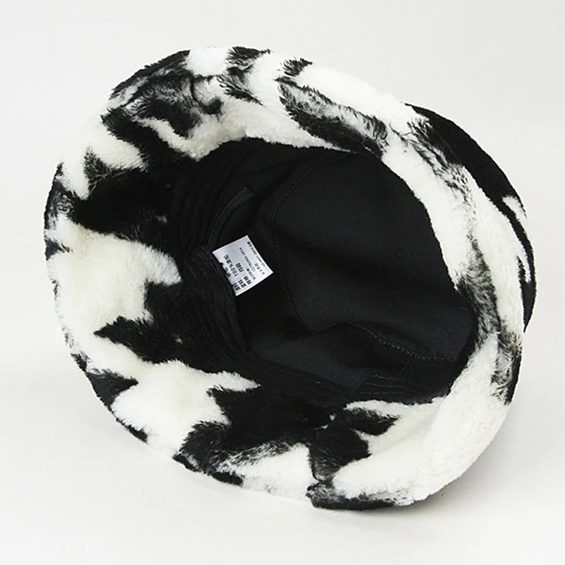 TOP Winter Lambswool Hats Women South Korean/Japan 100% Wool Fur Fisherman Casquette Female White/Grey Shearing Warm Basin Caps