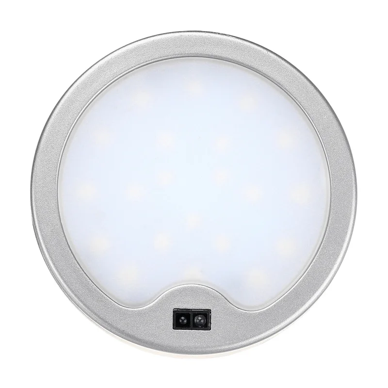 12V Round LED Spotlights Ultra-thin Small Sensor Cabinet Lights Mini Downlight Window Display Panel Lamp 3W Support Dropshipping