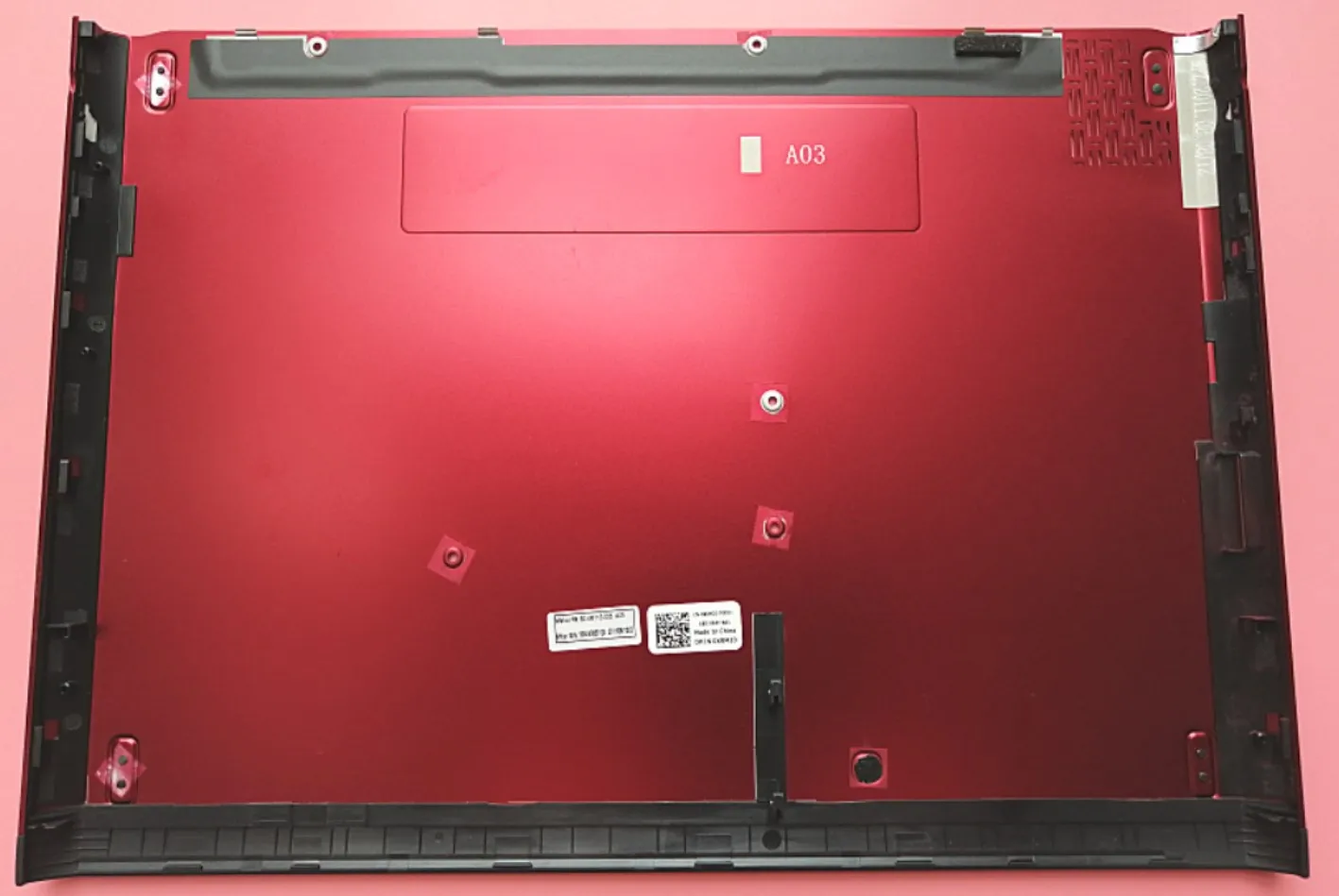 YUEBEISHENG                New For Dell Vostro V13 V130 Bottom base case bottom cover 0XRM20 XRM20,RED