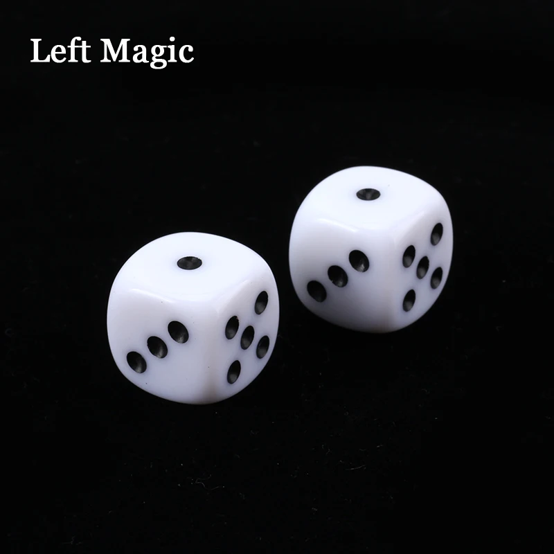 Russian Dice Deluxe Forcing Dice (Black Color Dice) - Magic Tricks Fun Magic Street Close Up Stage Accessories Illusion Mental