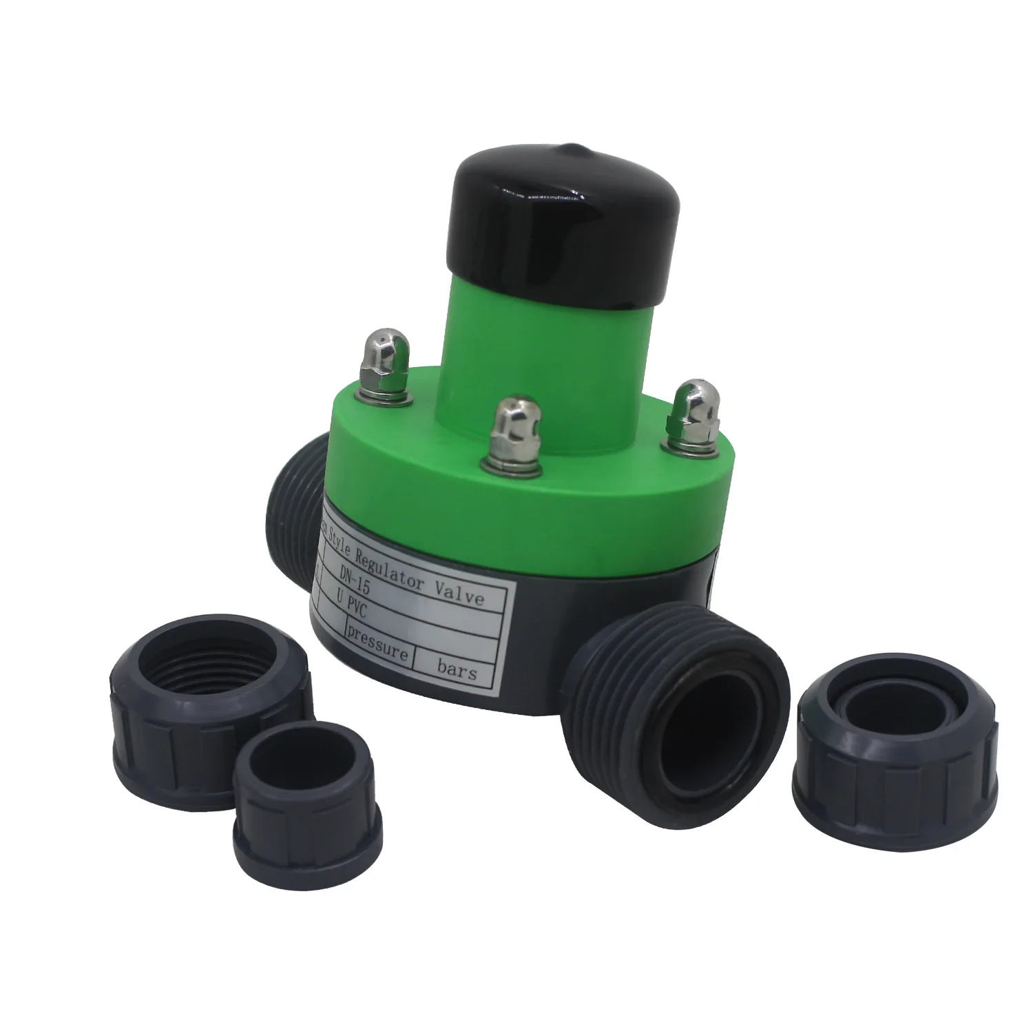 1pc Power Plant Chemical Industry Safety Valve Plastic Pressure Relief Valve Back Pressure Valve Safety Valve DN15-DN40