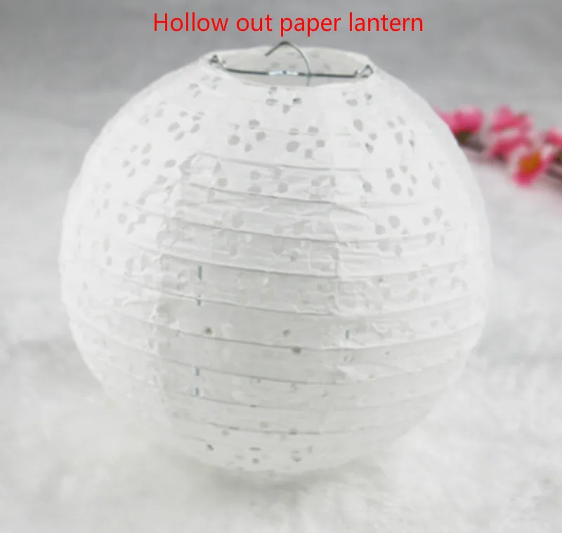 1pcs 10cm-40cm White Chinese Round Paper Lanterns Hanging Lamps Festival Home Wedding Decoration Party supplies lanterns 4style