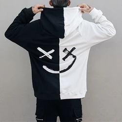 New Men's Casual Sports Hoodie Printed quilted hoodie Sweatshirt Men's and Women's Hip hop pullover couple streetwear