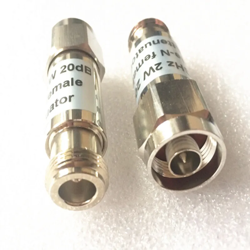 N Attenuator 2W 5W 3/6/10/15/20/30/40dB  DC- 3GHz  N Male to N Female Connector 50ohm 0-3000MHz Coaxial Attenuator RF