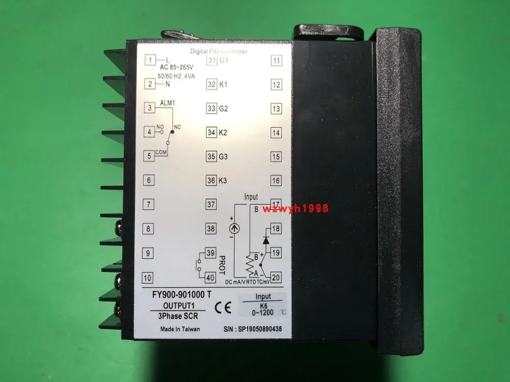 Controlador de temperatura taiwan tiae da moda