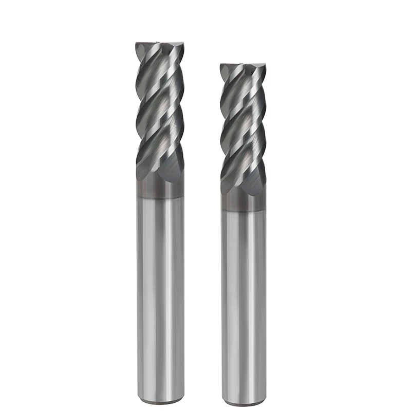 55 DegreeMmilling ตัดซีเมนต์คาร์ไบด์4ขลุ่ย End Mill เครื่องตัดแบน D6 8 10 12 14 16 18 20มม.150L