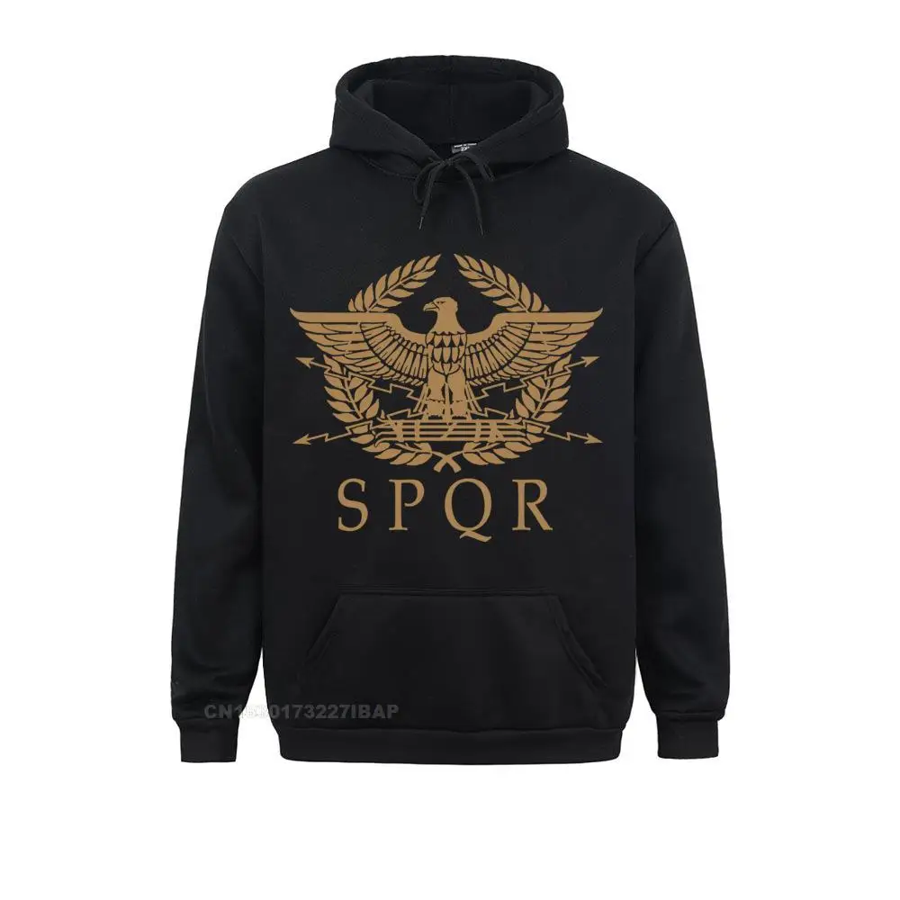 

SPQR RoMan Empire Standard Shield Crewneck Picture Custom Man's Retro Free Shipping US Size Big Size Sweatshirt