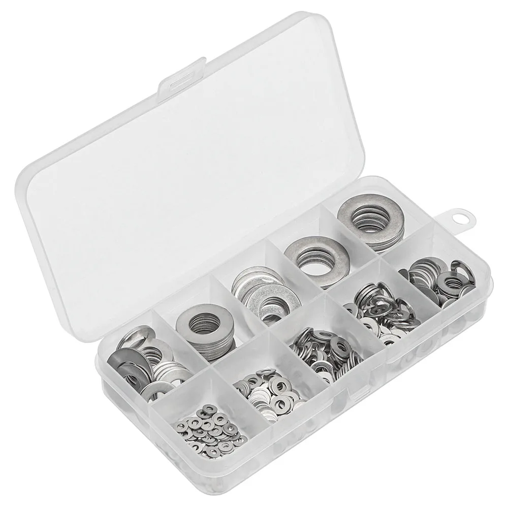 400/510 Viên Phẳng Thép Không Gỉ Máy Giặt Đệm Hút Bùn Inox Cắm Dầu Cho Thuyền Nghiền Nát Phẳng Cói Vòng Công Cụ Phần Cứng phụ Kiện