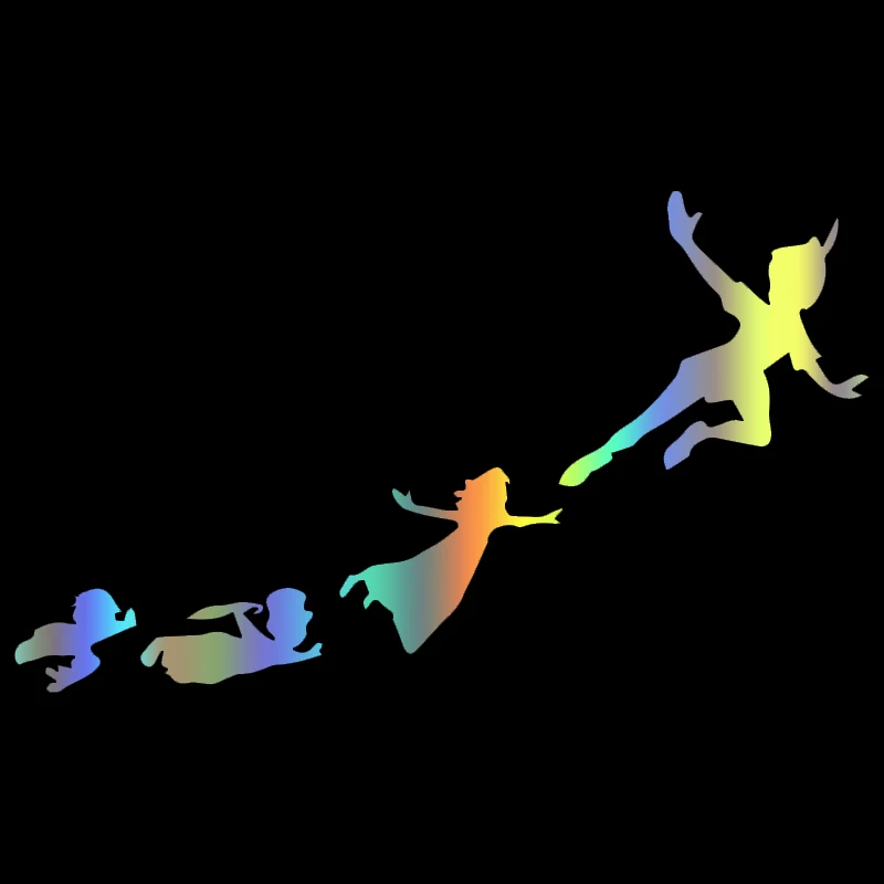 

S51362, различные размеры/цвета, фотообои, Петер Пэн, летающий мотоцикл, декоративные аксессуары, креативные водонепроницаемые