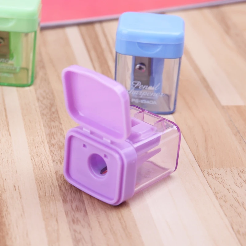 휴대용 미니 수동 연필 깎이, 데스크탑 도구, 학생, 학교 용품