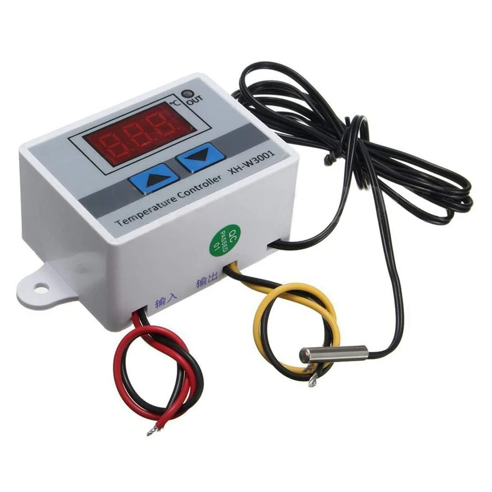 XH-W3001 Digital Control Temperature Microcomputer Thermostat Switch Thermometer New Thermoregulator 12/24/220V W3001