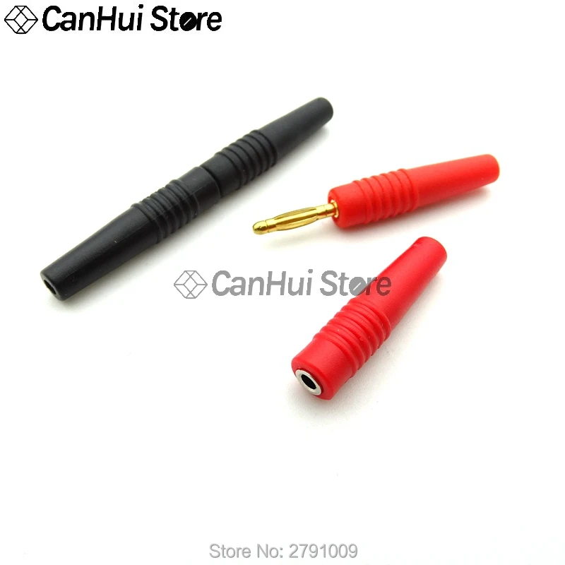 5Pcs 2Mm Banaan Stopcontact 10A Kleine Lantaarn Plug 2.0 Mannelijke/Vrouwelijke Connector Zuiver Koper Hoogspanning voeding Terminal