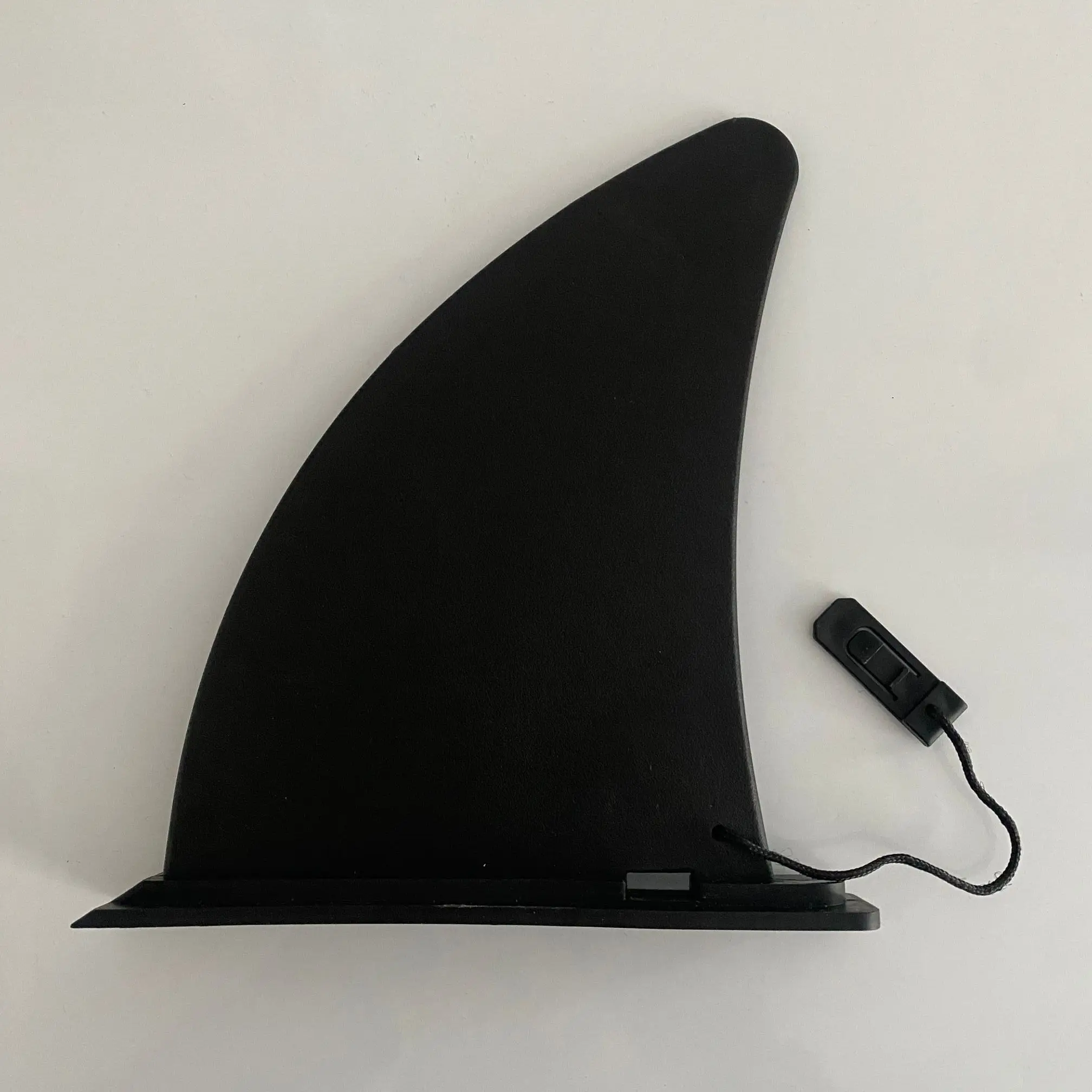 Black Nylon 8 inch surfbord Fins Buckle Type Canoe Paddle Board Aquaplane Center Surf