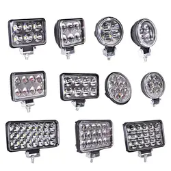 12-80V światło robocze listwa led dla ciągnik siodłowy SUV 4x4 reflektory samochodowe Led 20-188W spotlight Work bar światło cofania światło przeciwmgielne