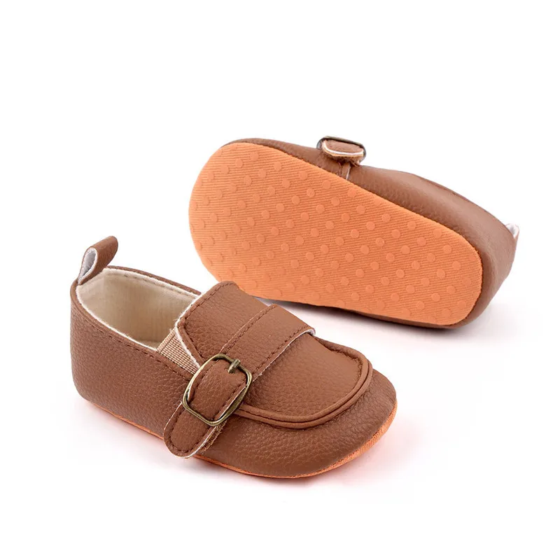 New Baby Shoes Spring Autumn Newborn Casual Shoes Toddler PU Soft Sole First Walkers Infants Boys Girls Shoes