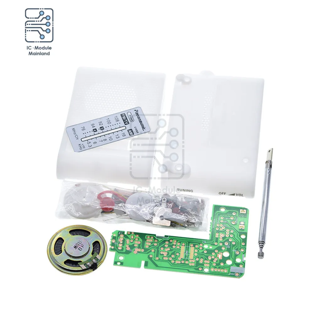 

1set AM / FM Stereo AM Radio DIY Kit CF210SP Electronic Production Suite For Arduino 76-108mhz