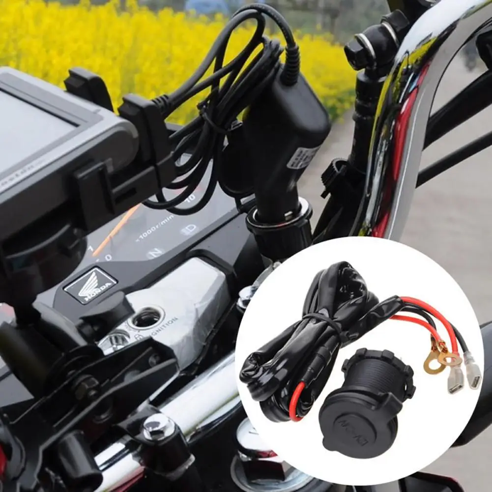 Hot Sale Waterproof Motorbike Motorcycle Car Lighter Socket Power Outlet 12V-24V Motorcycles Accessories