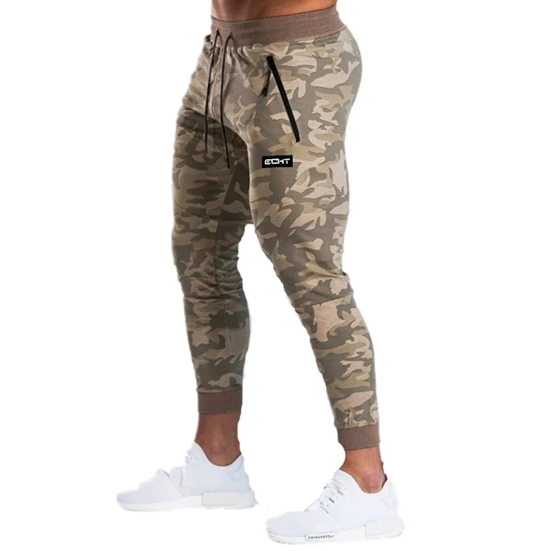 2024 NEW Autumn men Pants cotton Sweatpants gyms Fitness Camouflage trousers male Running sports Pencil Pants Joggers sportswear