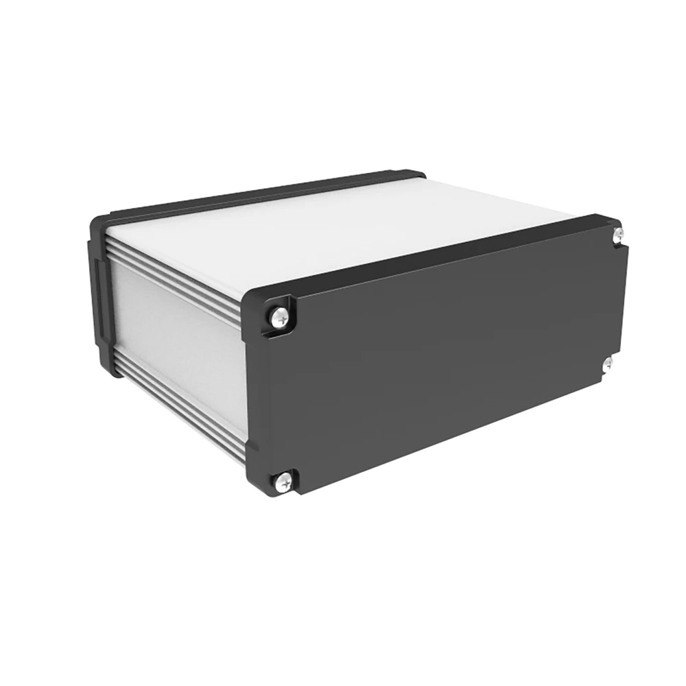 Boîtier électronique en aluminium de découpe laser personnalisé, étanche IP68, PCB extrudé, usine expérimentée, 200W, 75H