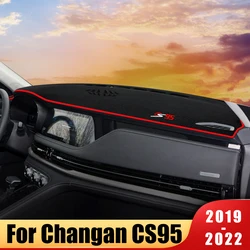 For Changan CS95 2019 2020 2021 2022 2023 Car Dashboard Cover Sun Shade Avoid Light Pad Carpets Mat Anti-UV Case Accessories