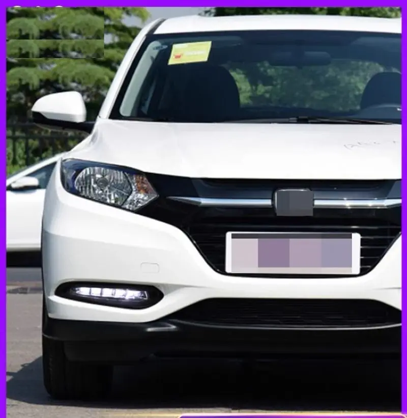 

DRL For Honda HRV HR-V Vezel 2015 2016 2017 2018 12V LED Car Daytime Running Light Fog Lamp With Daylight Turn Signal
