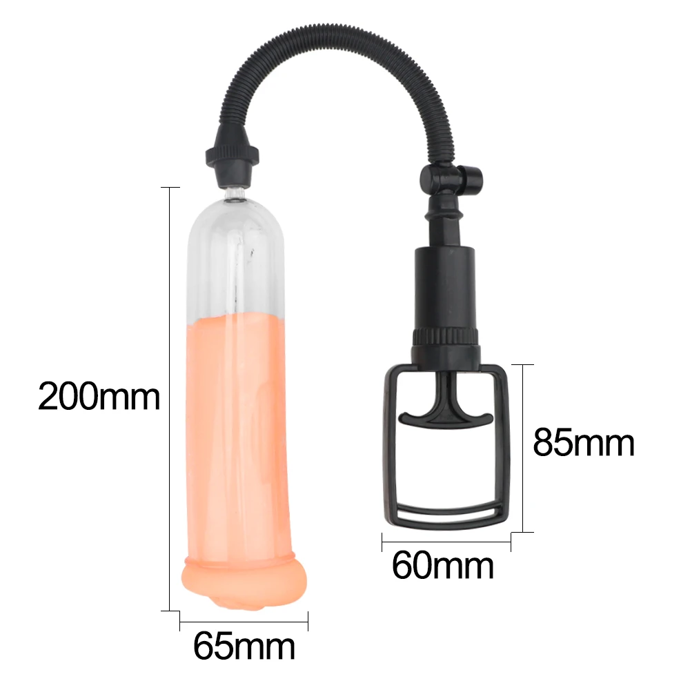 Penis Enlargement Extender Erection Powerful Vacuum Penis Pump Sex Toys For Men Male Masturbator Realistic Vagina