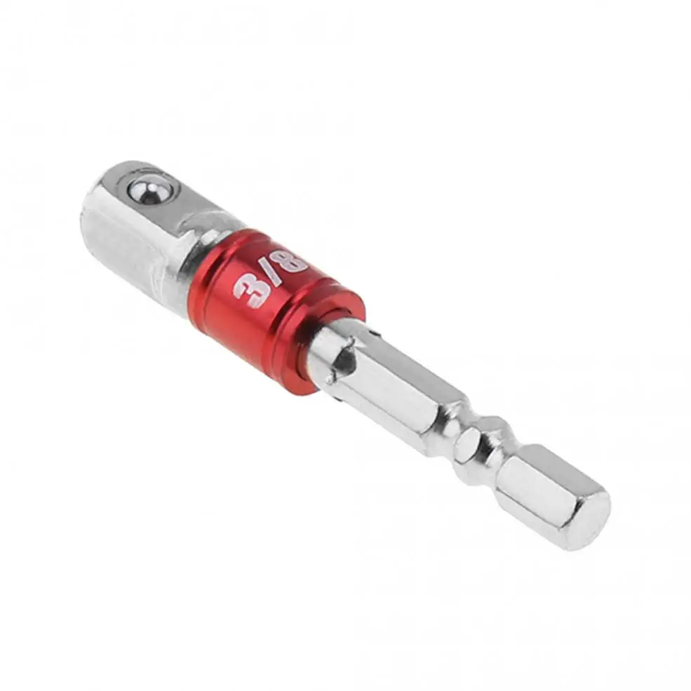 Hex Shank Estensione Presa Adattatore di Conversione con 3/8 "Quadrato Testa per Estensione Punte da Trapano Strumento di Potere