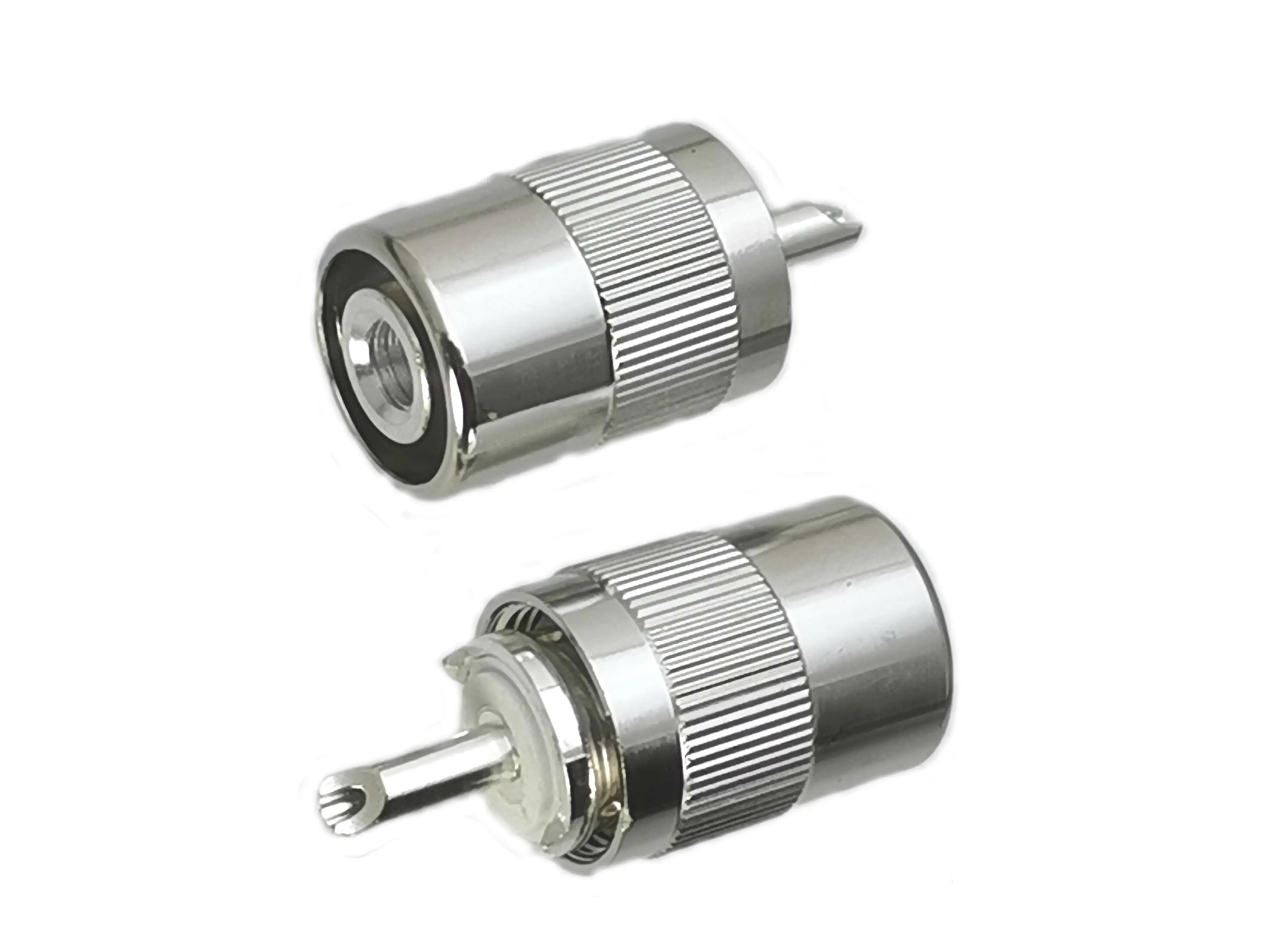 1 szt. UHF PL259 męskie złącze śrubowe lutowane RG58 RG142 LMR195 RG400 kabel prosty nowość