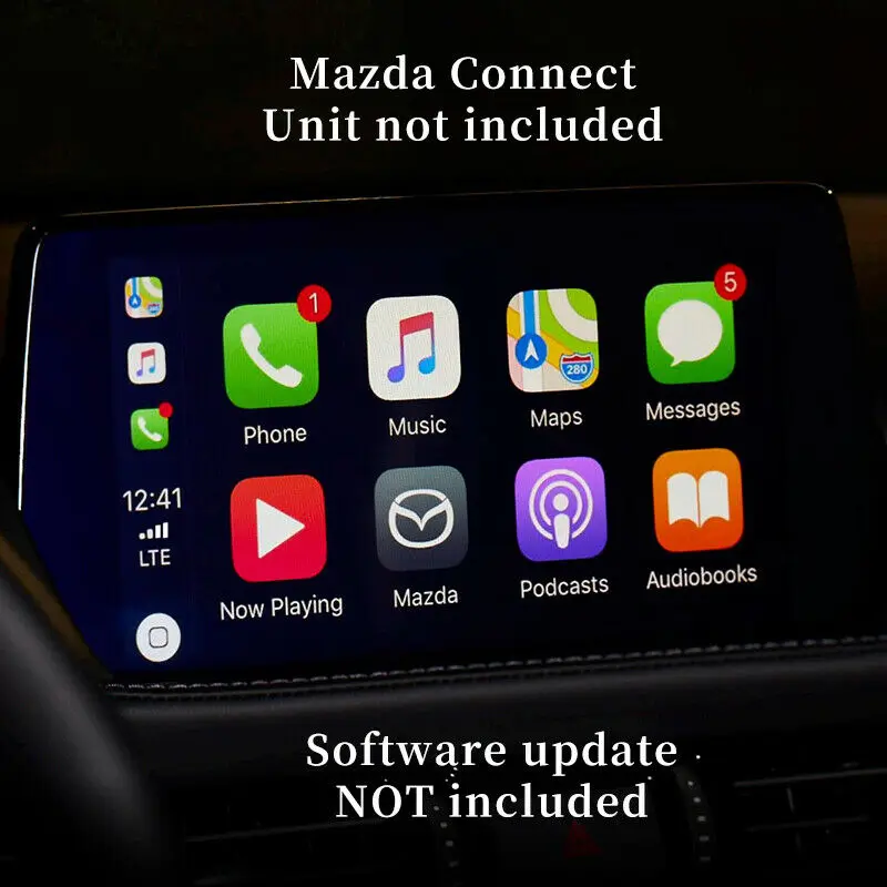 CarPlay and Android Auto USB Media Hub Retrofit Kit for Mazda, Support Mazda 3/6/CX5/CX3/CX9-TK78 66 9U0C K1414 C922 V6 605A