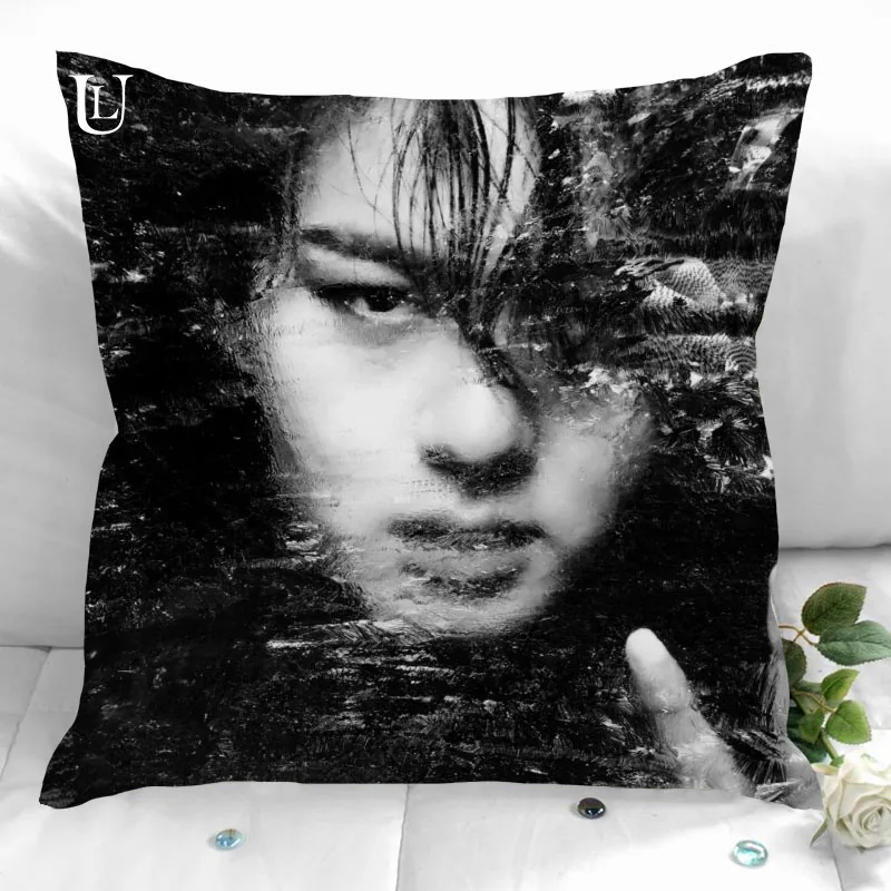 

New Custom Changsub (BtoB) Pillowcases Printed Square Pillowcase Home Decorative Zipper Pillow Cover 35X35cm40X40cm(One Side)