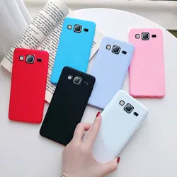 For Coque Samsung Galaxy Grand Prime Case G530 G530H G531 G531H SM-G531F Case Cover Candy Color Soft Cute Silicone Phone Cases